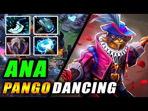 ANA Mid Pangolier 29 Kills in 22 Mins Fun Game ft. OG Topson and Ceb - Dota 2