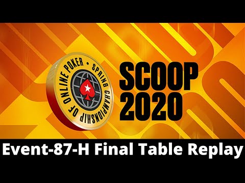 SCOOP 2020 | $530 NLHE Event 87-H: Final Table Replay with Bounatirou | Easterdamn