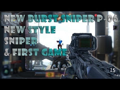 New Burst / Style of Sniper P-06 Is It Good? Live Gameplay (Black Ops 3 Multiplayer)