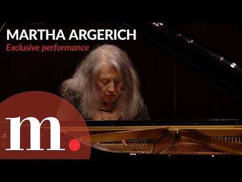 Martha Argerich performs a once-in-a-blue-moon solo of Bach's C Minor Partita