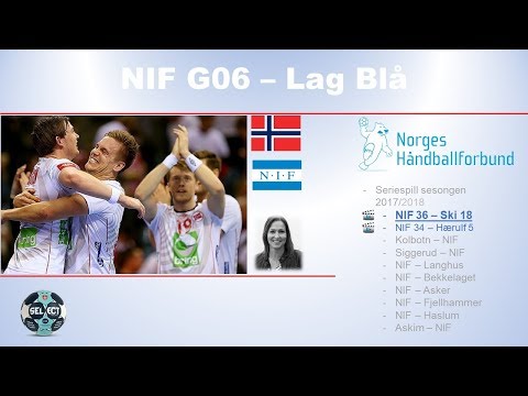 Serie NIF Blå 36 - Ski 18