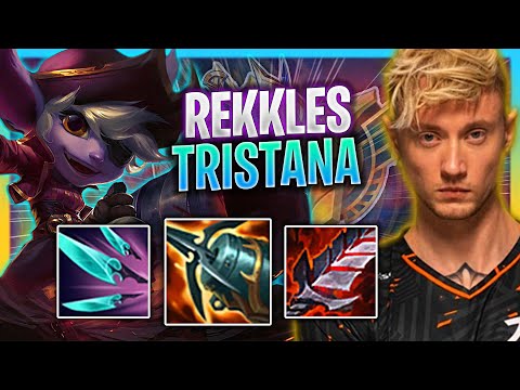 REKKLES PERFECT GAME WITH TRISTANA! | FNC Rekkles Plays Tristana ADC vs Kalista!  Season 2023