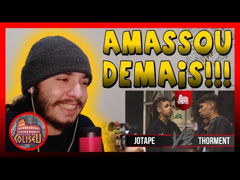 JOTAPÊ (SP) X THORMENT - GRANDE FINAL - BATALHA DO COLISEU - EDIÇÃO 76 | REACT BAUEB