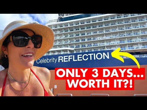 Celebrity Reflection 3 Day Solo Cruise | Comparing Ships!