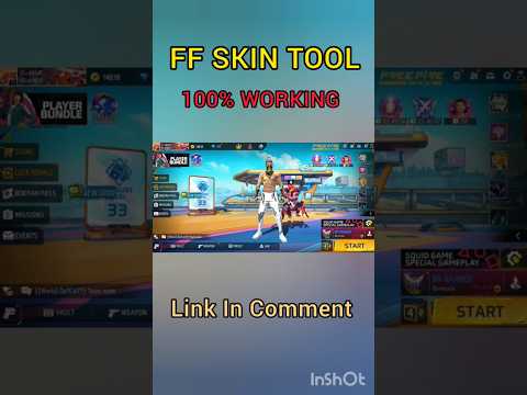 FF Skin Tool Available 100% Working 💥 #ff #freefire #hack #garenafreefire