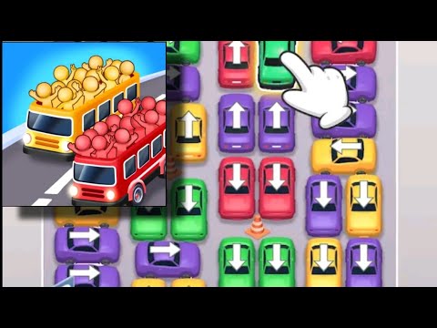 Bus Fever Color Parking Jam Level 1-10 Walkthrough Gameplay Android,iOS - YouTube