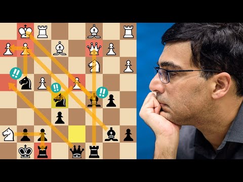 Vishy Anand's Immortal Game!