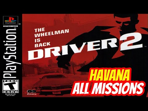Driver 2 (PS1) Walkthrough - 02 - Havana ALL MISSIONS