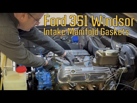 1970 Ford 351 Windsor Intake Manifold Gaskets