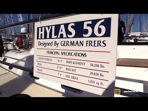 2014 Hylas 56 Sailing Yacht - Deck and Interior Walkaround - 2016 Annapolis Sailboat Show