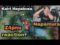 Z4pnu reaction - Kairi Hayabusa