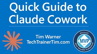 Quick Guide to Claude Cowork - YouTube