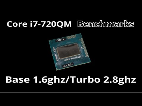 Процесор Intel Core i7-720QM SLBLY 4 ядра 8 потоків 2.8GHz 6MB Socket G1 PGA988 Nehalem мобільний процесор для ноутбуку - фото 1 - id-p2119375008