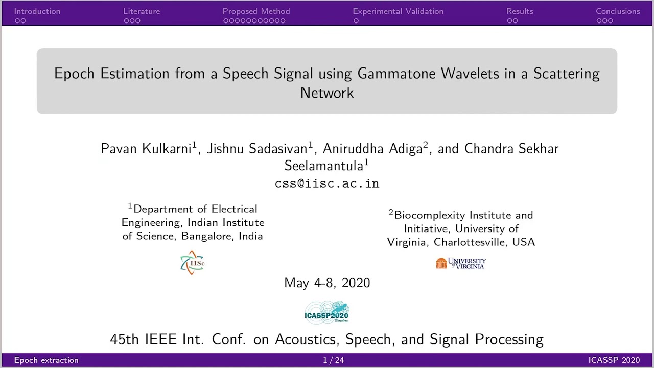 Epoch Estimation from a Speech Signal using a Deep Neural Network