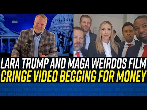 Creepy GOP Grifters Post INSANELY CRINGEY Video Begging for Money for Donald Trump!!!