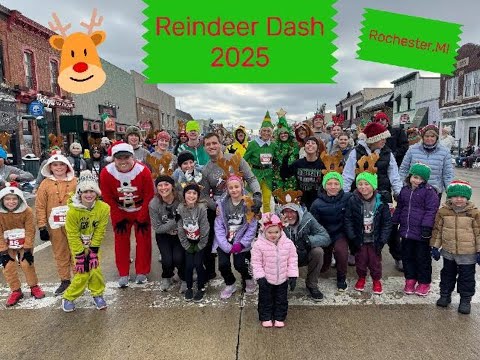 Reindeer Dash 2025, Rochester, MI