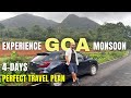 The ULTIMATE Goa Monsoon 4 Night 5 Day Itinerary Goa In Monsoon Season Goa Monsoon Trip Plan