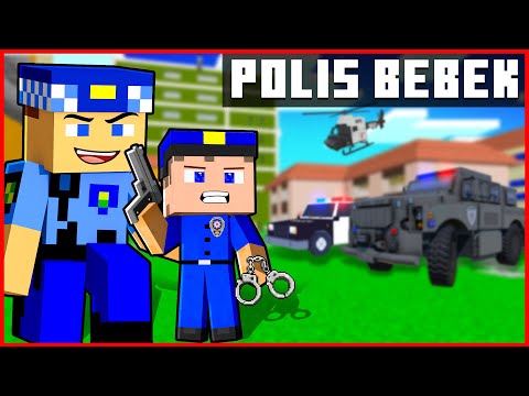 KEREM COMMISSIONER'S BABY BECAME A POLICE OFFICER! 👮‍♂️ - Minecraft