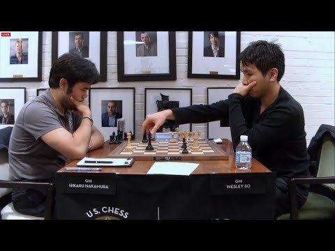2015 US Chess Championships: Nakamura vs So: Queen´s Gambit declined