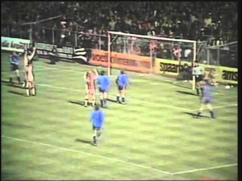 1978 October 19 Ajax Amsterdam Holland 1 Lausanne Switzerland 0 UEFA Cup