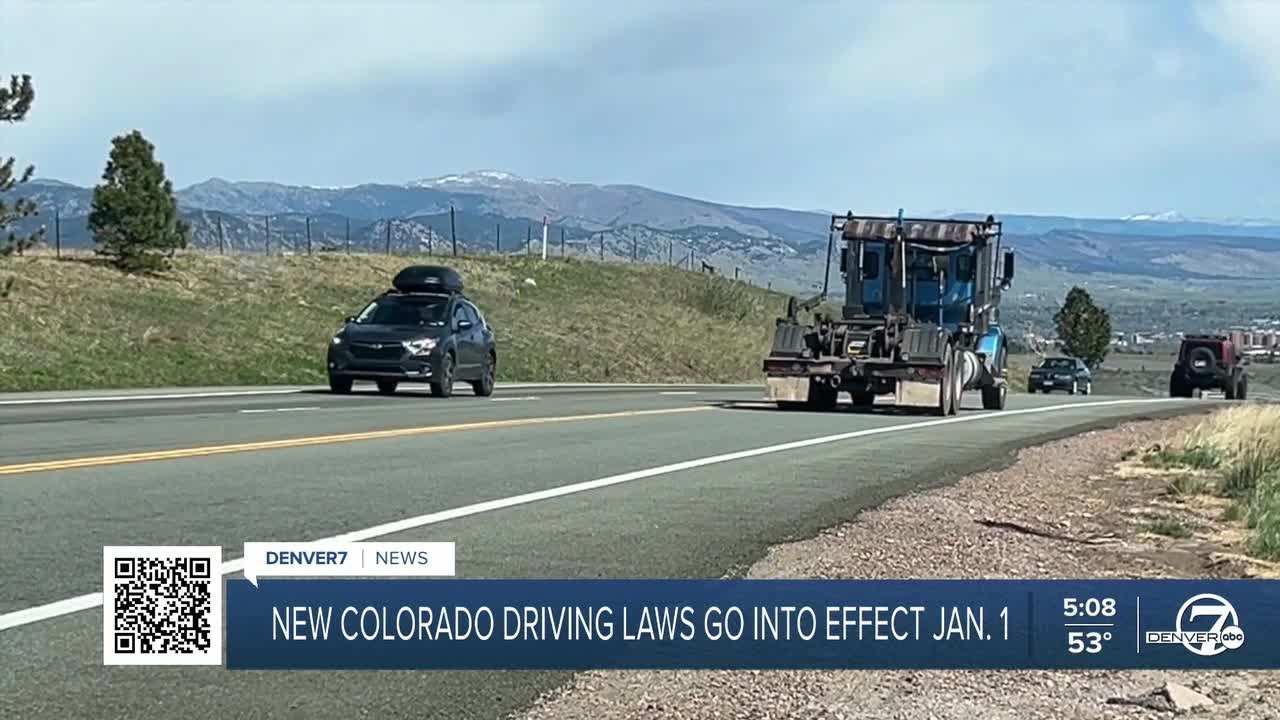New year, new driving laws: Why experts say Colorado drivers will be safer on the road in 2025