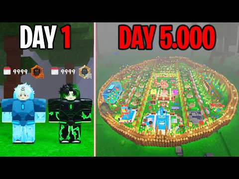 5000 Days to Build a Best Base in 99 Nights in The Forest