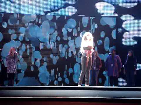 Portugal 2010: Claudisabel Rehearsal 1