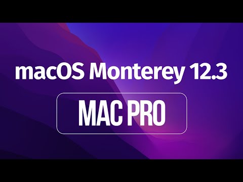 Update Mac Pro to macOS Monterey 12.3 | Download & Install