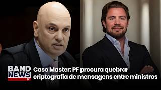 Experts are working to recover deleted messages from ministers with Vorcaro | BandNews