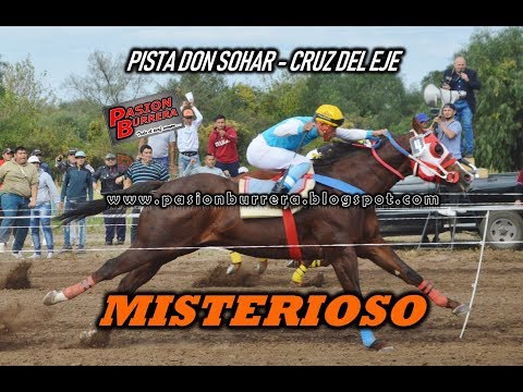 MISTERIOSO, Pista Don Sohar - Cruz del Eje (19-05-19)