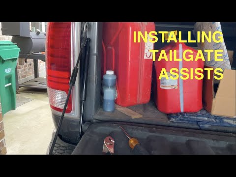 HOW TO INSTALL TAILGATE ASSIST DAMPER SHOCK (RAM 1500 2500 TRUCKS)