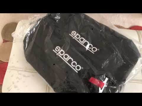 Unboxing JDM Sparco Bride Backpack