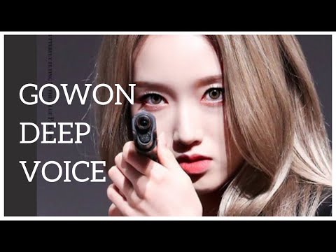 LOONA Gowon deep voice compilation