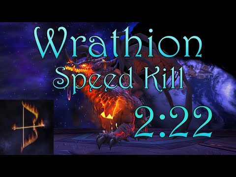 Mythic Wrathion 2:22 Speedkill BM Hunter PoV