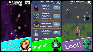 Idle Space Force:Retro Clicker Gameplay Video for Android Mobile