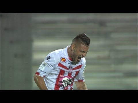 But Andy DELORT (82' pen) - AC Ajaccio - Montpellier Hérault SC (2-1) / 2012-13
