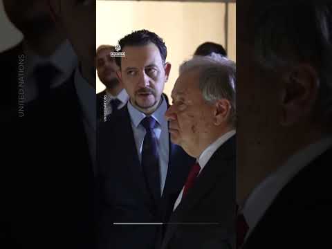 Guterres tours Syria’s notorious ‘Assad Prison’ in Sednaya