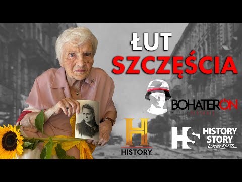 Łut Szczęścia-Powstanie Warszawskie Halina Rogozińska pseudonim "Mala" "Niebieska" rocznik 1926
