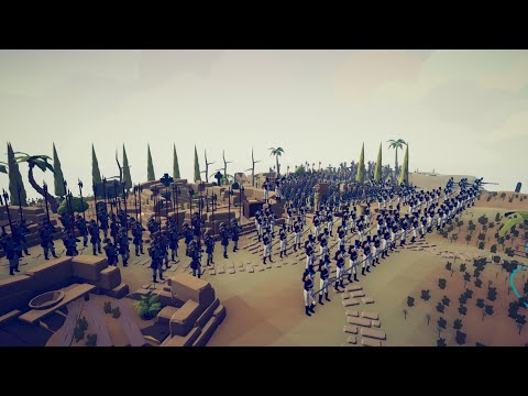 CAN 250x FRENCH ARMY CAPTURE ENEMY CASTLE? - Totally Accurate Battle Simulator TABS