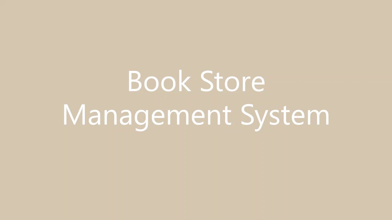 Book Store Management System ASP.Net MVC With SQL Database