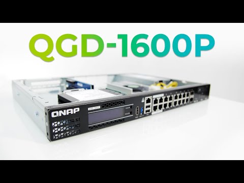 Switch para Virtualización y Videovigilancia - QNAP QGD-1600P