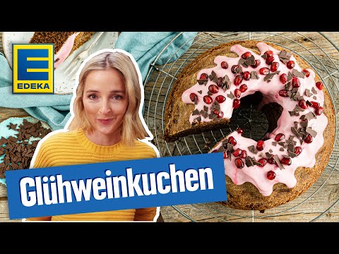 Glühweinkuchen Rezept | Weihnachtskuchen mit Glühwein