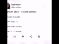 Brandon skeie - So bad (Fan Lyric video) 