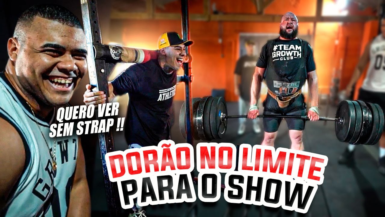 LEO E BITELO ENCARAM UM TREINO DE UM STRONGMAN PROFISSIONAL