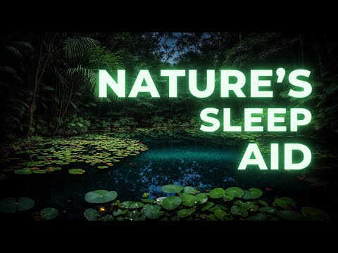 10 Hours of Tranquil Rainfall in a Lush Jungle: Nature's Lullaby for Peaceful Sleep