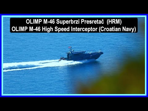 4K⁵⁰⚓🇭🇷 OLIMP M-46 Superbrzi Presretač (HRM)_OLIMP M-46 High Speed Interceptor (Croatian Navy)