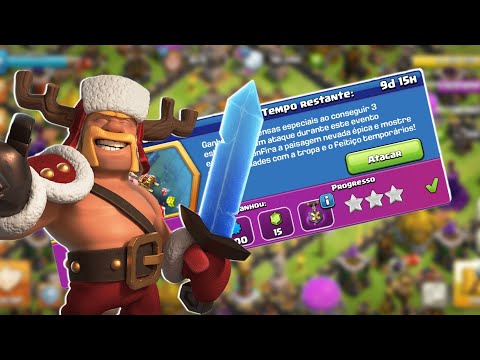 CLASH OF CLANS: EVENTO DO NATAL 3 COMO CONSEGUIR AS 3 ESTRELAS