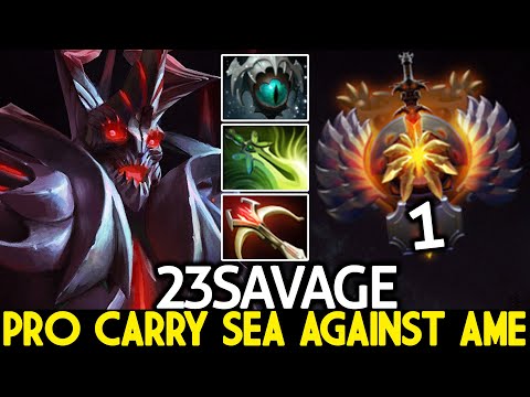 23SAVAGE [Terrorblade] Top Pro Carry SEA Against AME Phantom Lancer Dota 2