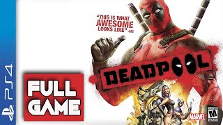 DEADPOOL - Full PS4 Gameplay Walkthrough | FULL GAME (PS4 Longplay)