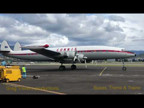Australian Aircraft: Last Flying Super Constellation takes off
